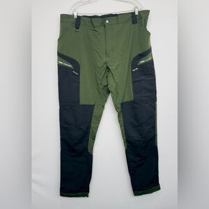 PUMA Workwear Pro-One Men’s 4XL Hiking Fire Hose Trousers in a Olive green/black